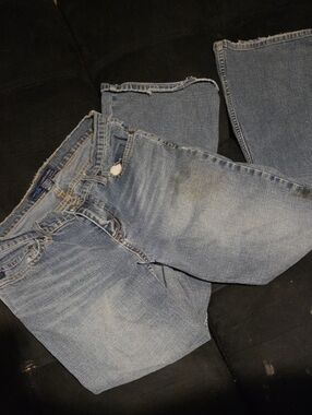 Vintage Y2K Weathervane Jeanswear Blue Denim Jeans Size 9